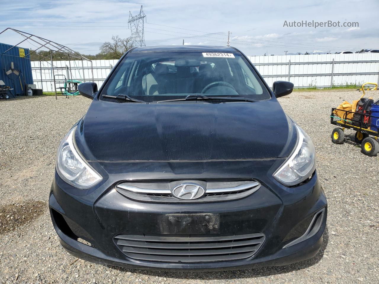 2016 Hyundai Accent Se Black vin: KMHCT5AE2GU255713