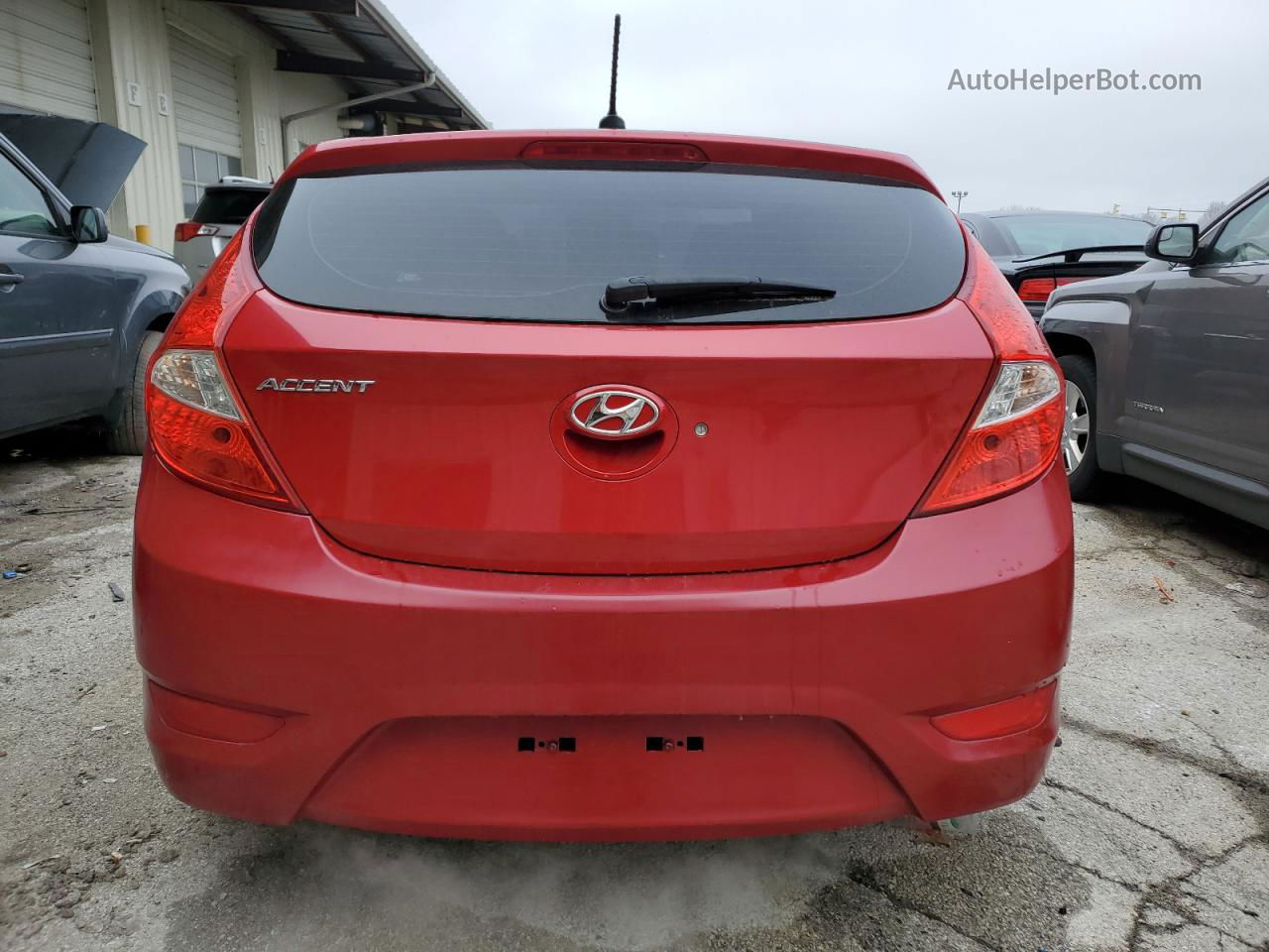 2017 Hyundai Accent Se Red vin: KMHCT5AE2HU315734