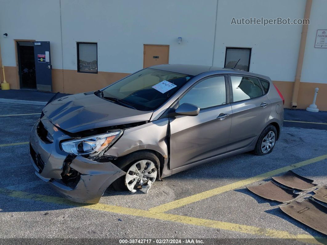 2017 Hyundai Accent Se Gray vin: KMHCT5AE2HU360088