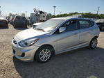 2013 Hyundai Accent Gls Silver vin: KMHCT5AE3DU094123