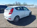 2014 Hyundai Accent Gs White vin: KMHCT5AE3EU164110