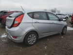 2015 Hyundai Accent Gs Silver vin: KMHCT5AE3FU204395