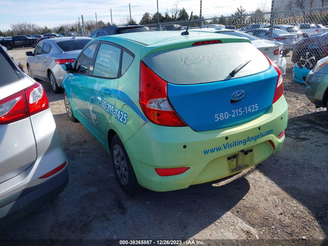 2015 Hyundai Accent Gs Blue vin: KMHCT5AE3FU225943