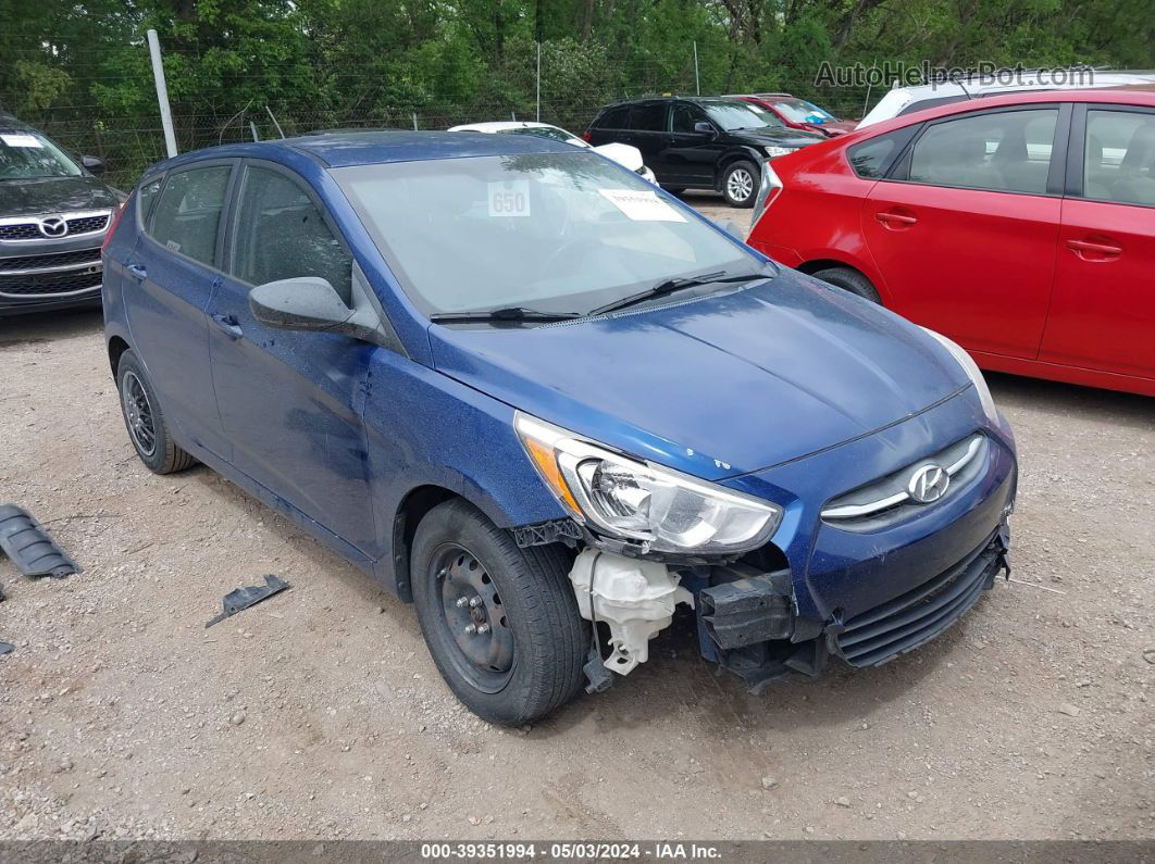 2016 Hyundai Accent Se Blue vin: KMHCT5AE3GU256918