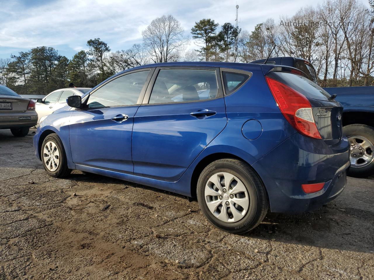 2016 Hyundai Accent Se Blue vin: KMHCT5AE3GU269409