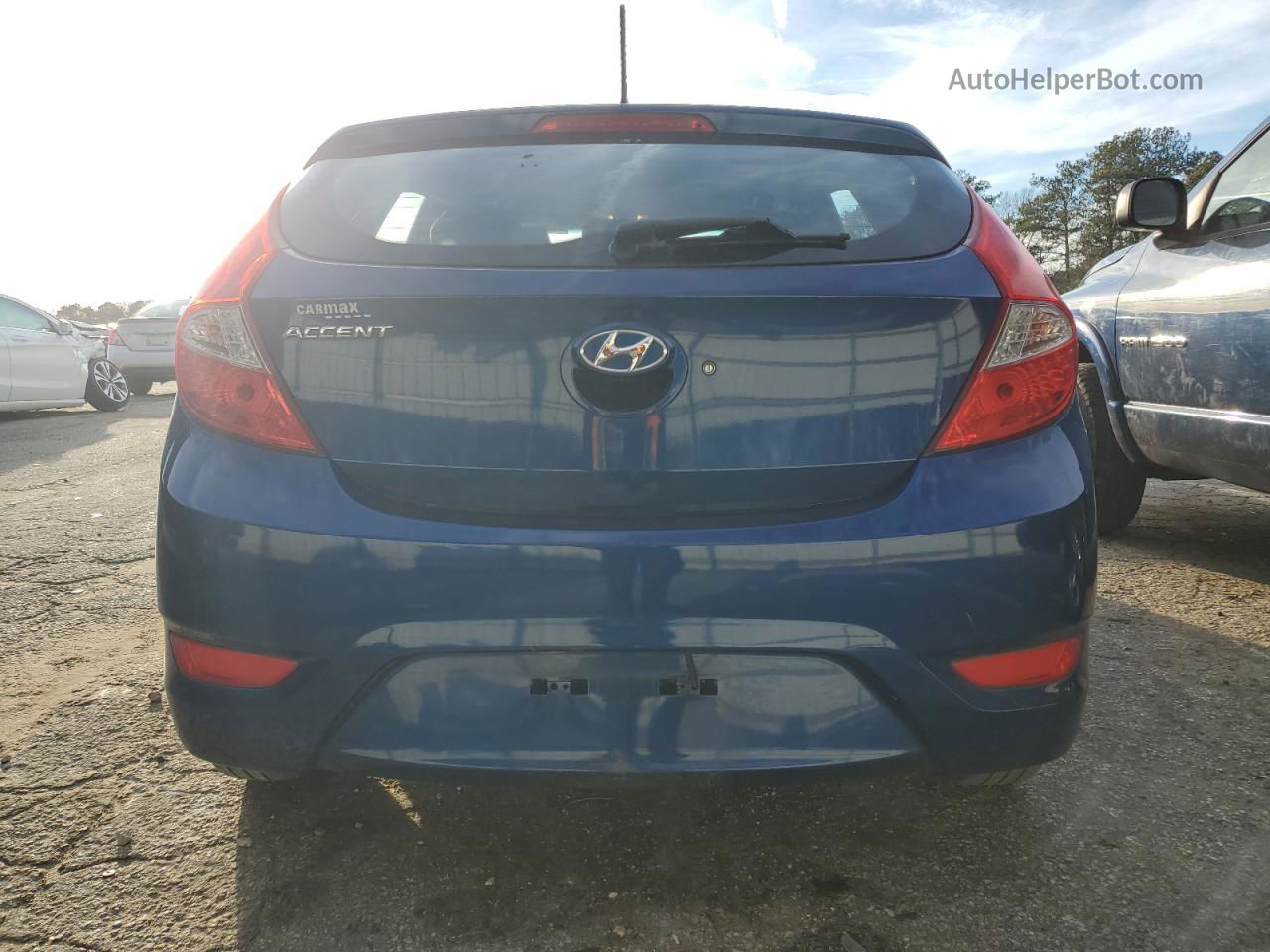 2016 Hyundai Accent Se Blue vin: KMHCT5AE3GU269409