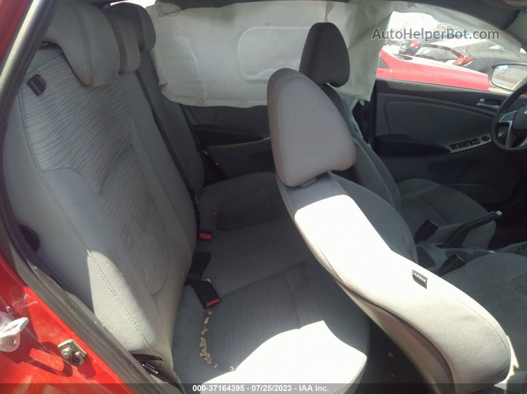 2016 Hyundai Accent Se Красный vin: KMHCT5AE3GU290910