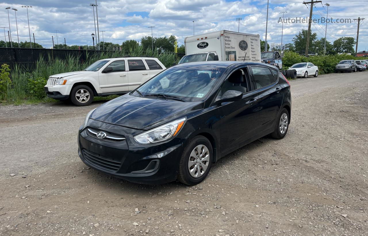 2016 Hyundai Accent Se Black vin: KMHCT5AE3GU296349