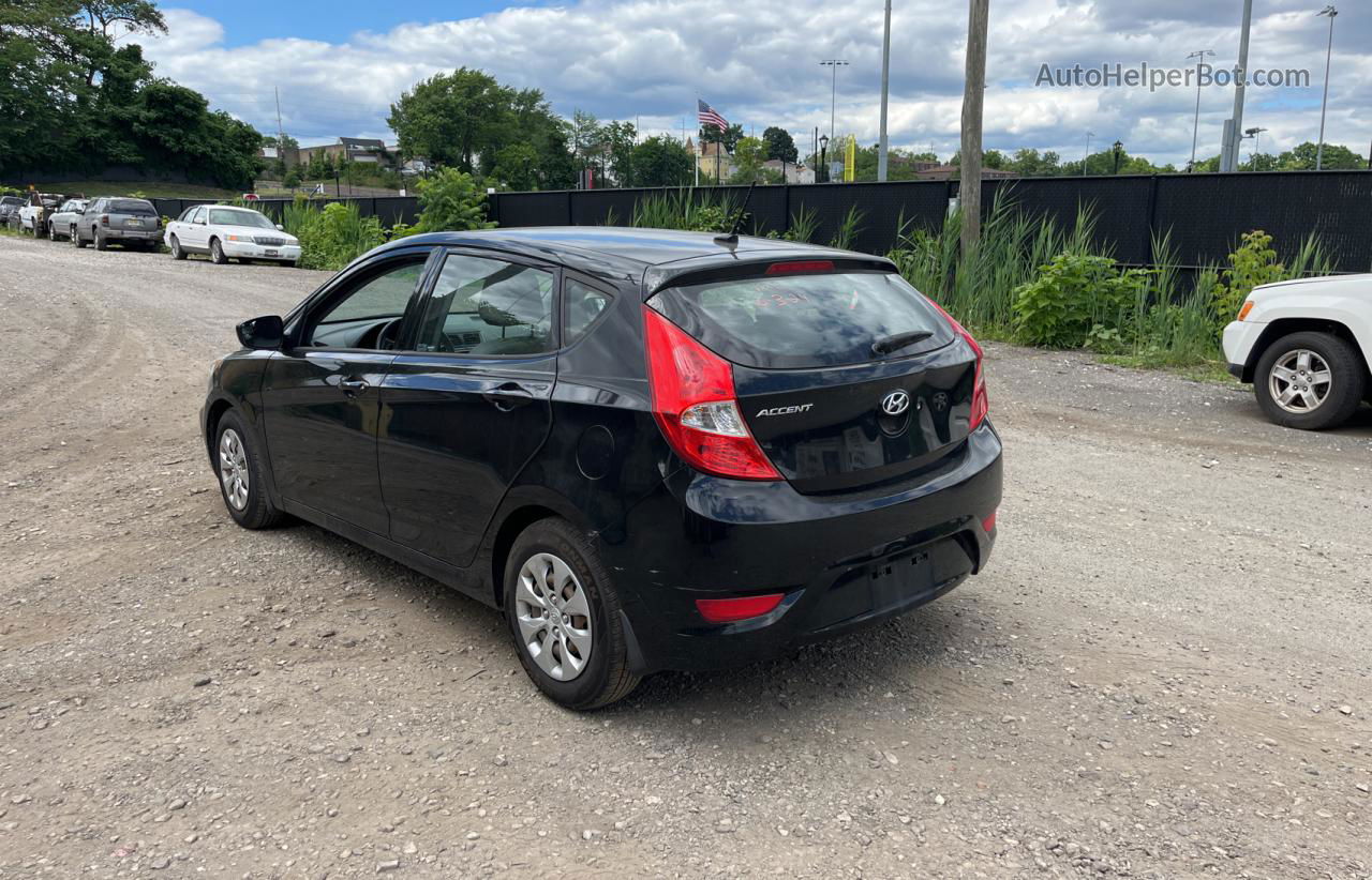 2016 Hyundai Accent Se Black vin: KMHCT5AE3GU296349