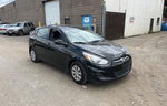 2016 Hyundai Accent Se Черный vin: KMHCT5AE3GU296349