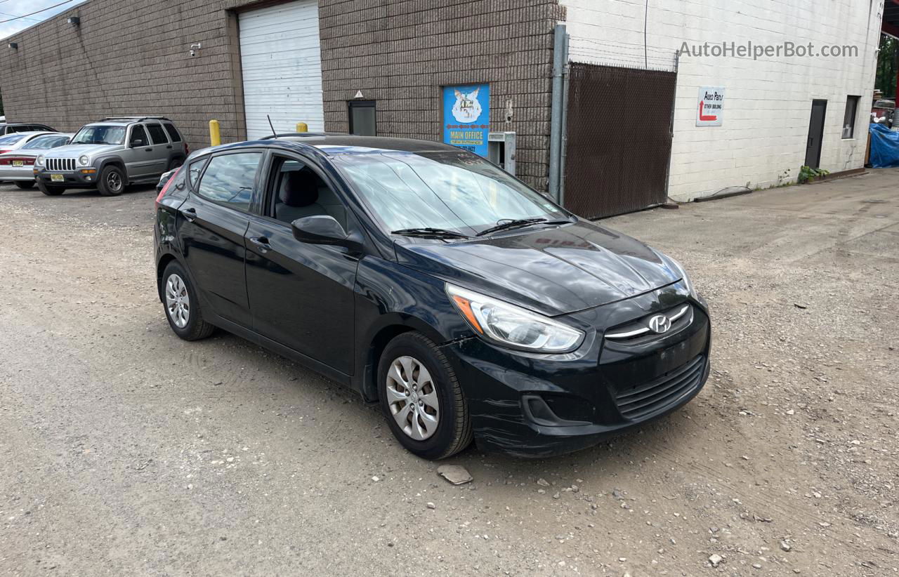 2016 Hyundai Accent Se Black vin: KMHCT5AE3GU296349