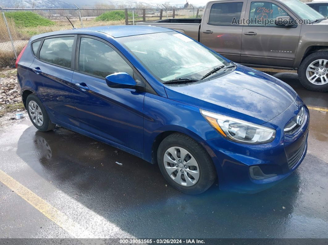 2017 Hyundai Accent Se Blue vin: KMHCT5AE3HU310591