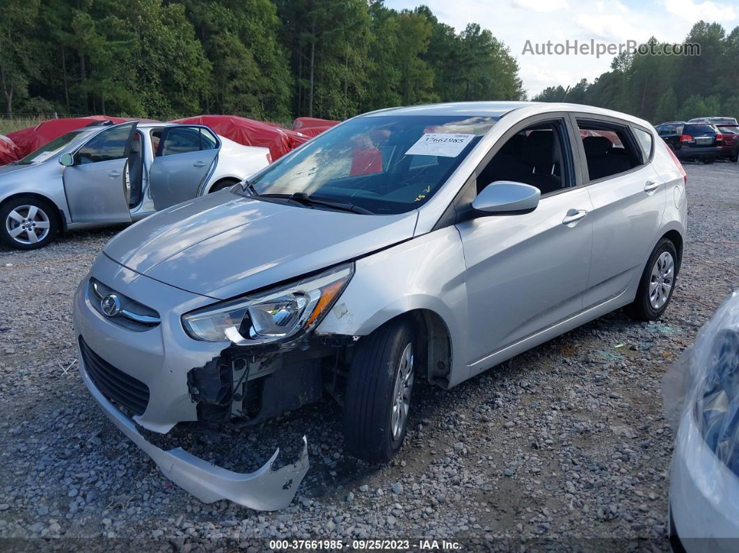 2017 Hyundai Accent Se Silver vin: KMHCT5AE3HU340626