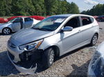 2017 Hyundai Accent Se Silver vin: KMHCT5AE3HU340626