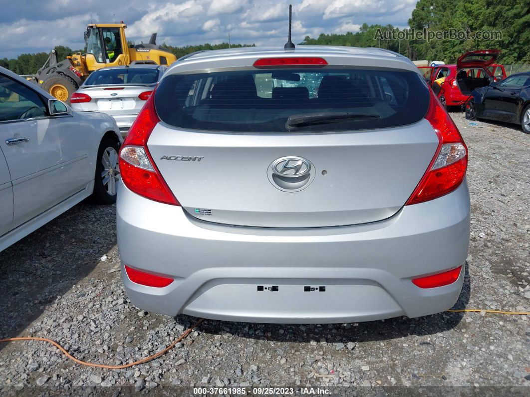 2017 Hyundai Accent Se Silver vin: KMHCT5AE3HU340626