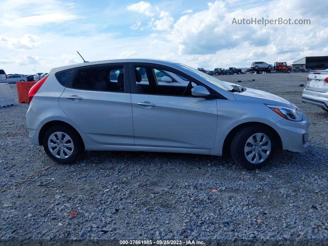 2017 Hyundai Accent Se Silver vin: KMHCT5AE3HU340626