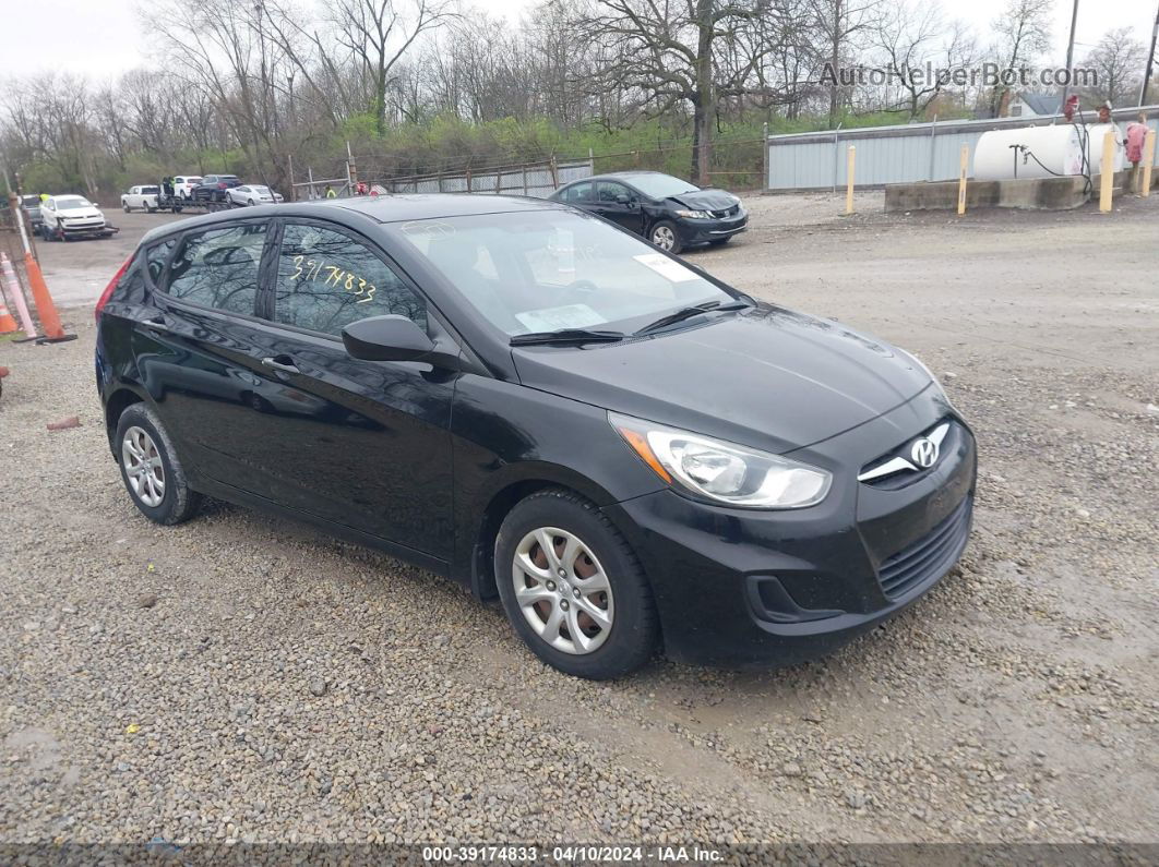 2013 Hyundai Accent Gs Black vin: KMHCT5AE4DU089772