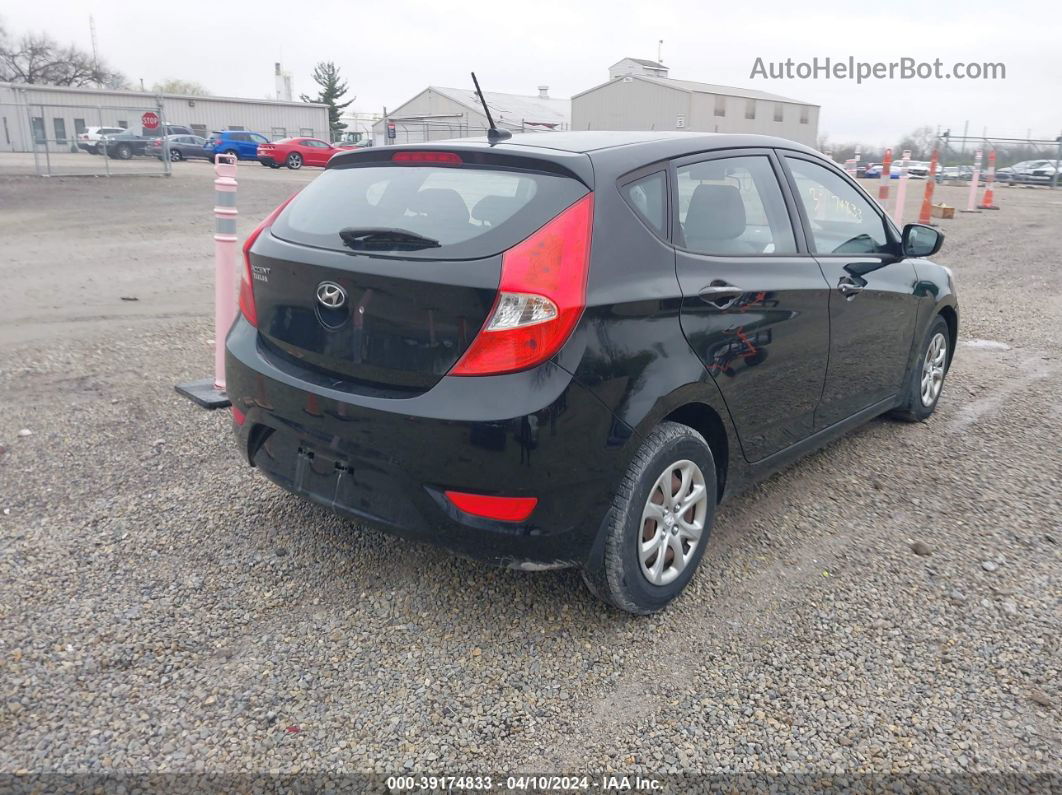 2013 Hyundai Accent Gs Black vin: KMHCT5AE4DU089772