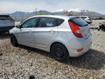 2014 Hyundai Accent Gls Silver vin: KMHCT5AE4EU141483