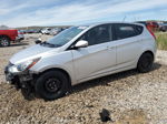 2014 Hyundai Accent Gls Silver vin: KMHCT5AE4EU141483