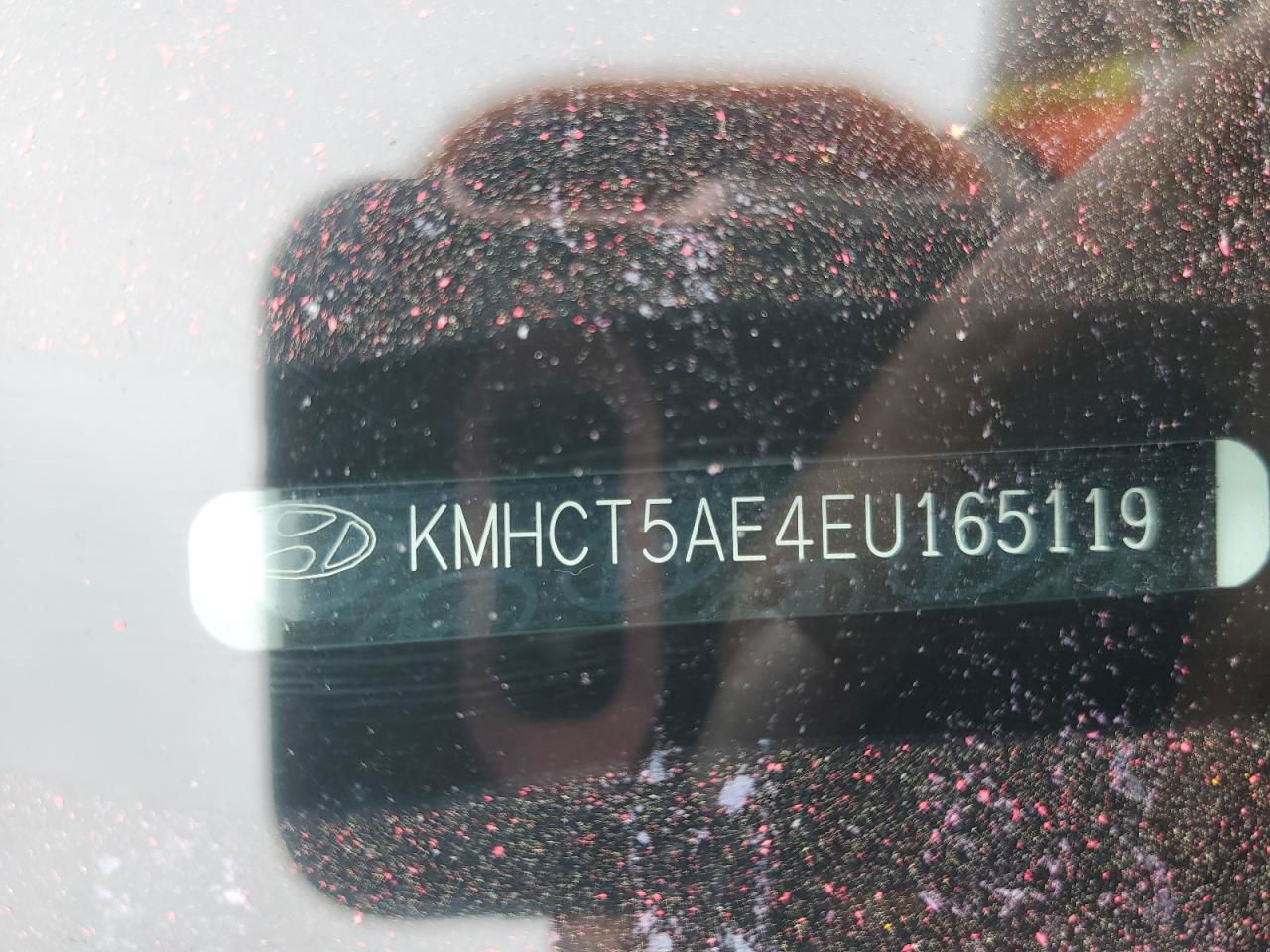 2014 Hyundai Accent Gls White vin: KMHCT5AE4EU165119