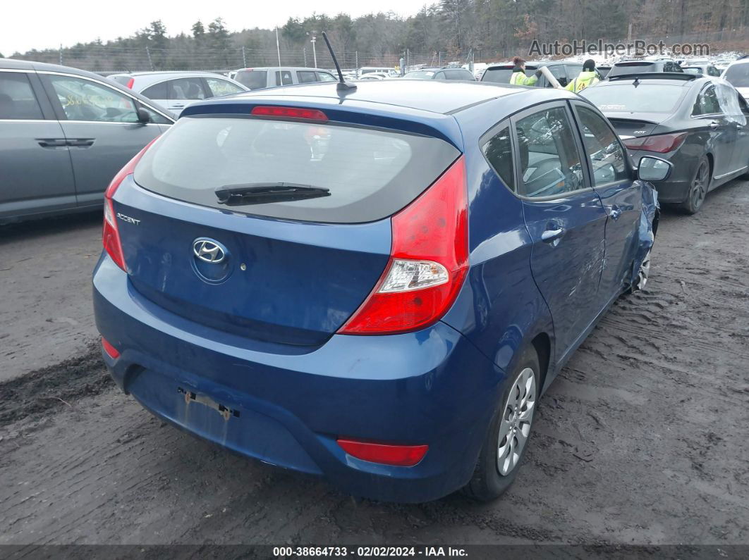 2015 Hyundai Accent Gs Blue vin: KMHCT5AE4FU219360