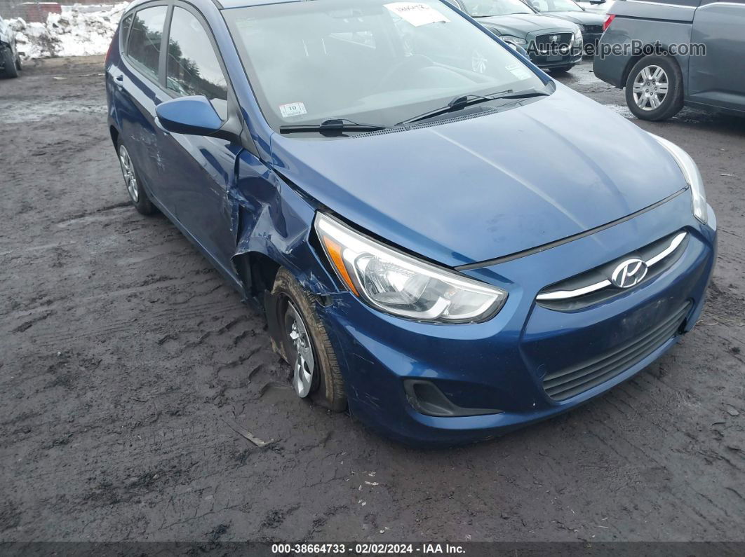 2015 Hyundai Accent Gs Blue vin: KMHCT5AE4FU219360