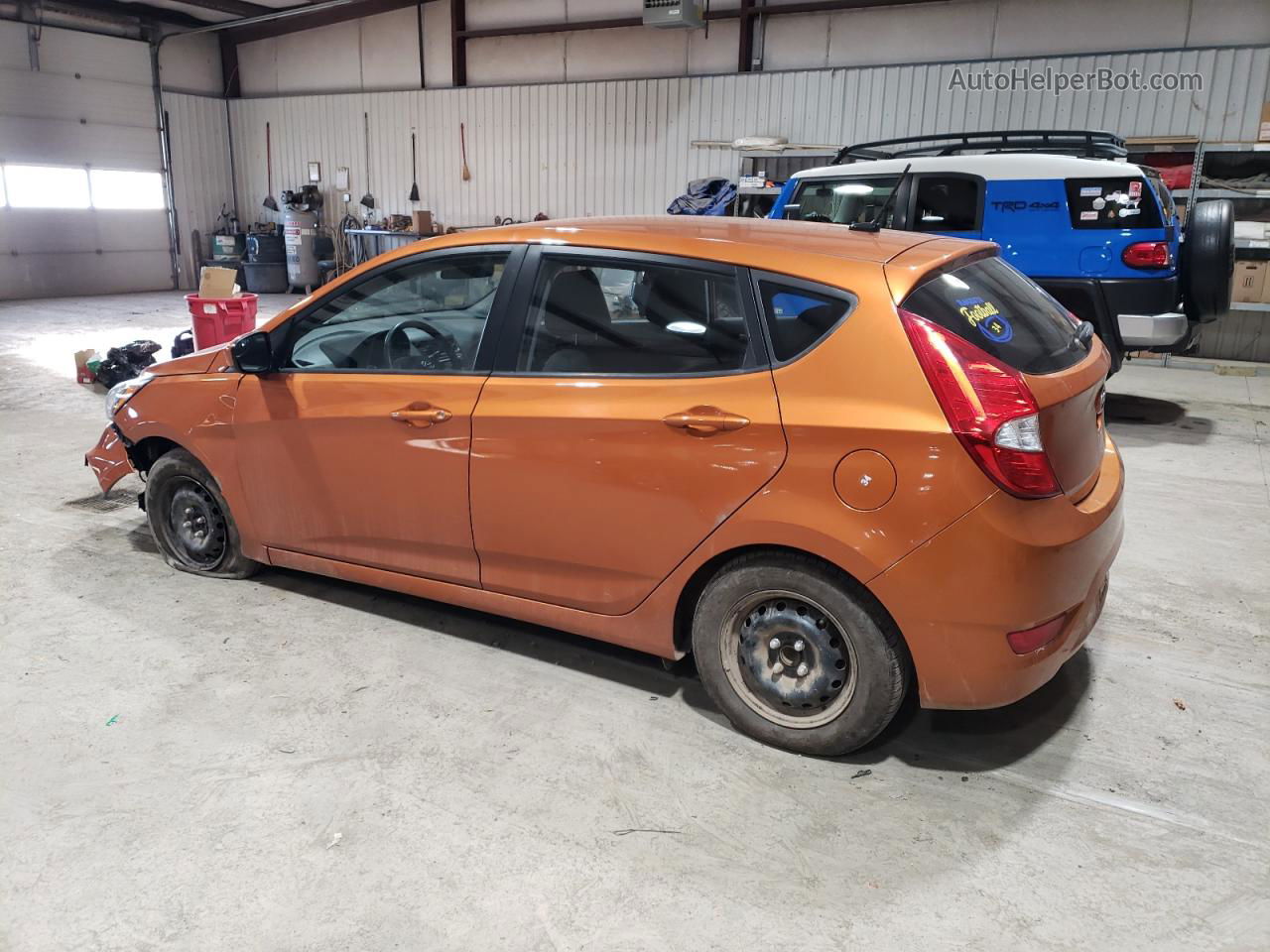 2016 Hyundai Accent Se Orange vin: KMHCT5AE4GU244325