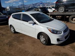 2016 Hyundai Accent Se White vin: KMHCT5AE4GU255082