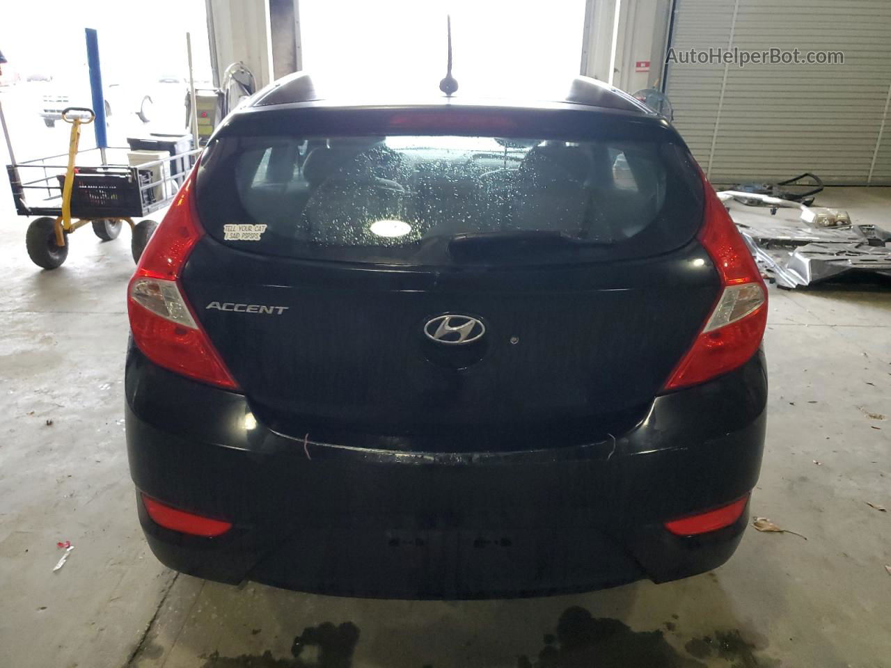 2016 Hyundai Accent Se Black vin: KMHCT5AE4GU280208