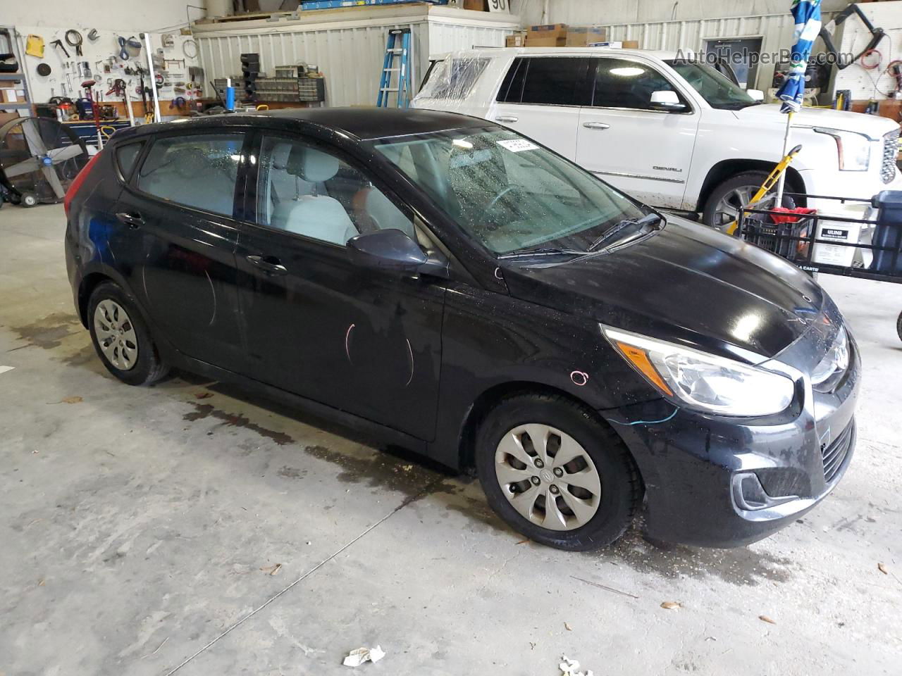 2016 Hyundai Accent Se Black vin: KMHCT5AE4GU280208