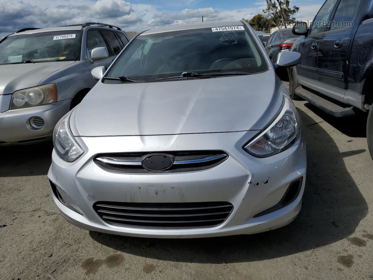 2017 Hyundai Accent Se Silver vin: KMHCT5AE4HU338173