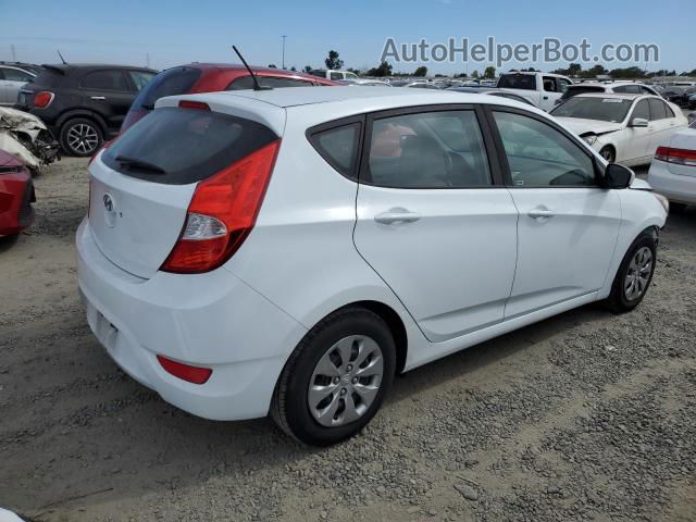 2017 Hyundai Accent Se White vin: KMHCT5AE4HU343051