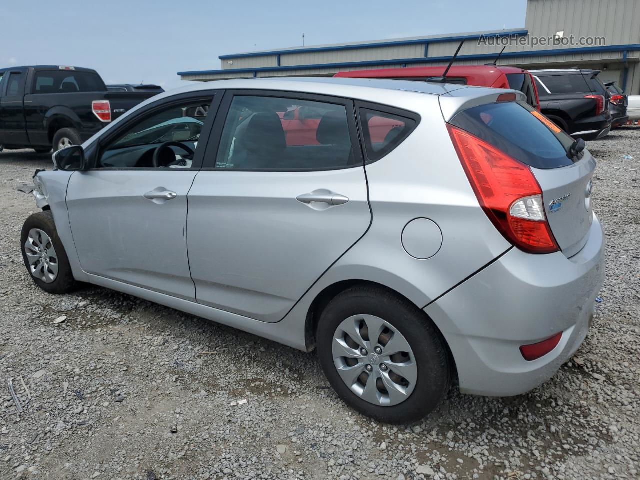 2017 Hyundai Accent Se Silver vin: KMHCT5AE4HU352543