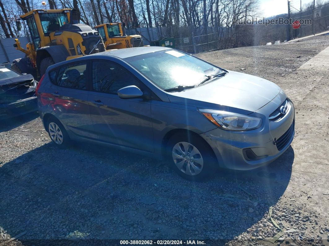 2017 Hyundai Accent Se Light Blue vin: KMHCT5AE4HU356236