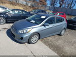 2017 Hyundai Accent Se Light Blue vin: KMHCT5AE4HU356236