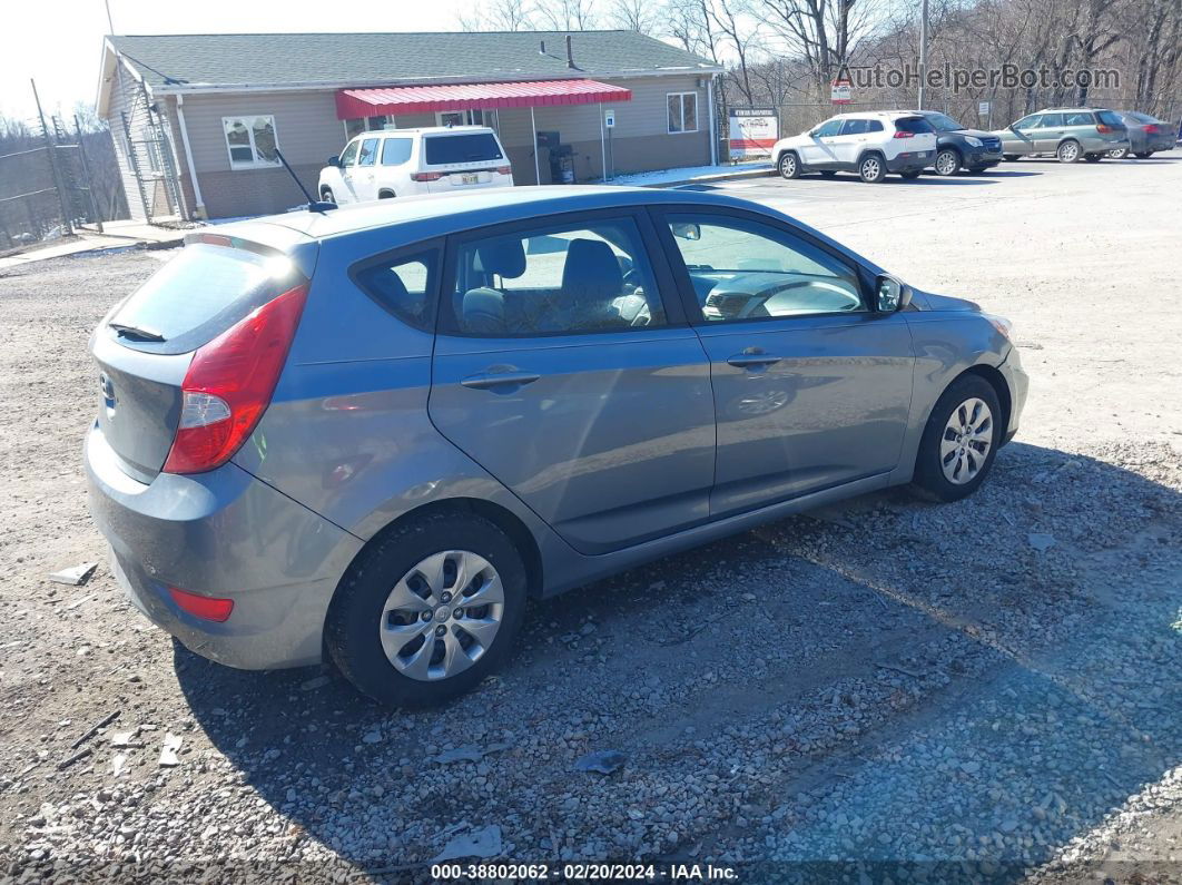 2017 Hyundai Accent Se Light Blue vin: KMHCT5AE4HU356236