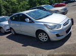 2013 Hyundai Accent Gs Silver vin: KMHCT5AE5DU060989