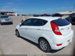 2013 Hyundai Accent Gs White vin: KMHCT5AE5DU062788