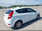 2013 Hyundai Accent Gs White vin: KMHCT5AE5DU062788