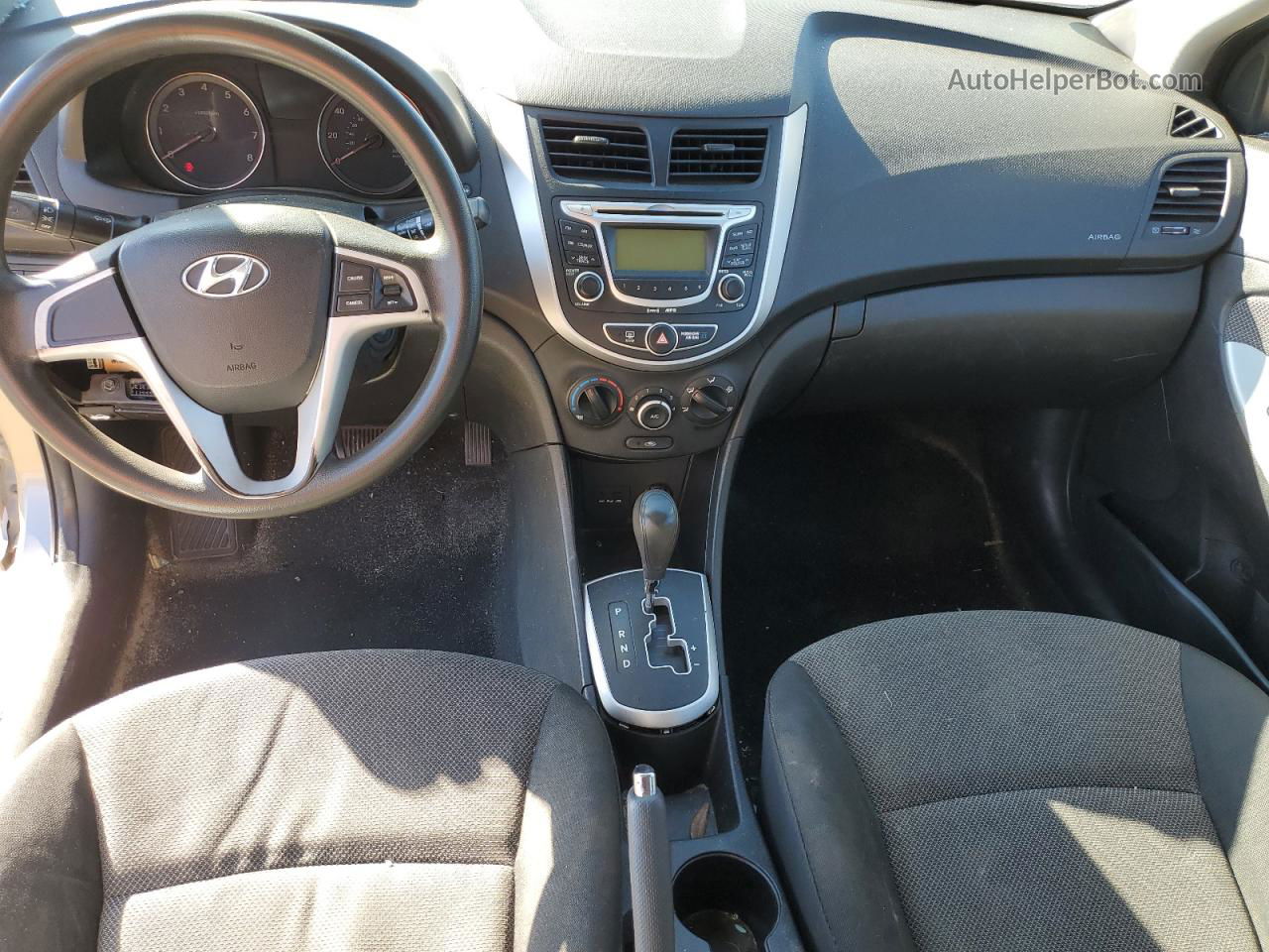 2013 Hyundai Accent Gls Угольный vin: KMHCT5AE5DU081423