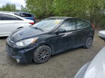 2013 Hyundai Accent Gls Black vin: KMHCT5AE5DU086489