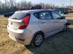 2013 Hyundai Accent Gls Silver vin: KMHCT5AE5DU114758