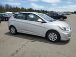 2015 Hyundai Accent Gs Silver vin: KMHCT5AE5FU199409