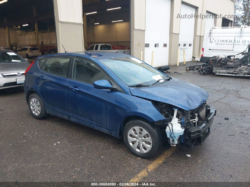 2015 Hyundai Accent Gs Blue vin: KMHCT5AE5FU224373