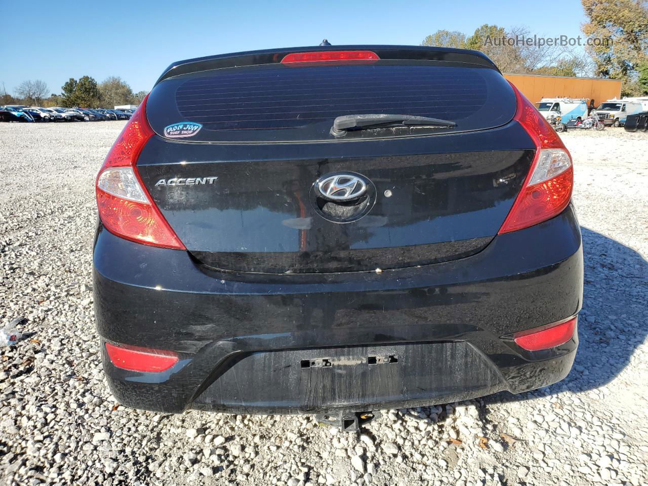 2015 Hyundai Accent Gs Black vin: KMHCT5AE5FU228195