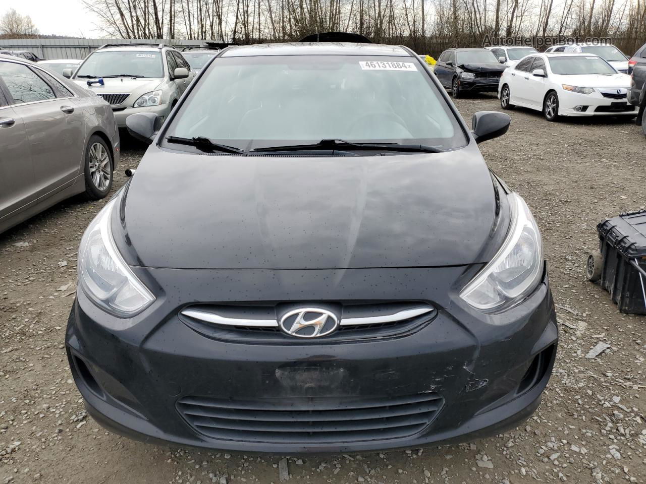 2016 Hyundai Accent Se Black vin: KMHCT5AE5GU241093