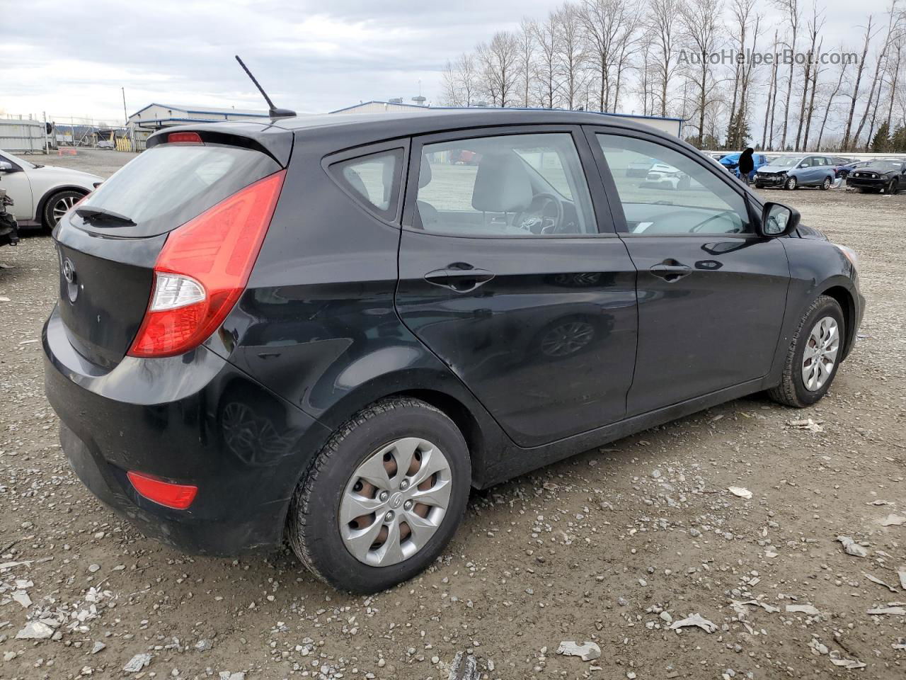 2016 Hyundai Accent Se Black vin: KMHCT5AE5GU241093