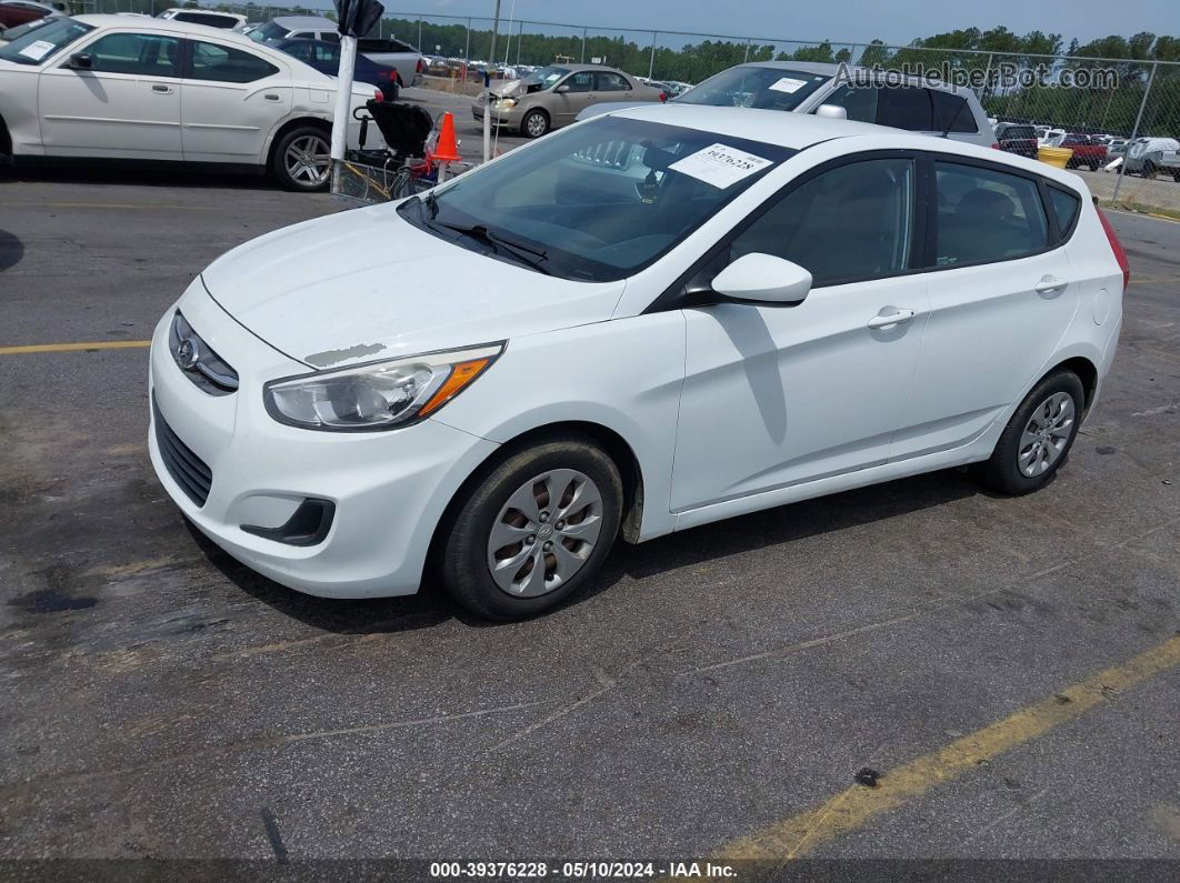 2016 Hyundai Accent Se White vin: KMHCT5AE5GU260971