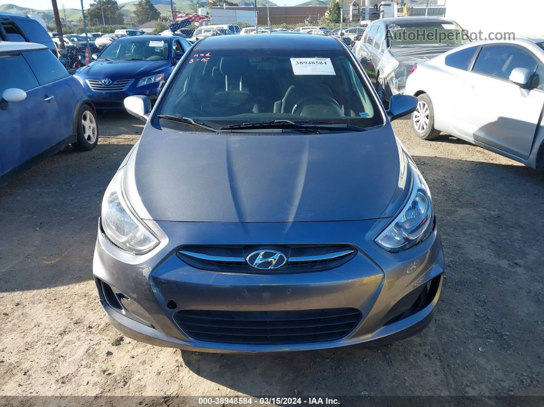 2016 Hyundai Accent Se Gray vin: KMHCT5AE5GU275440